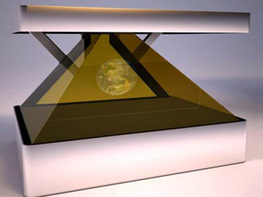 Голографическая 3D пирамида